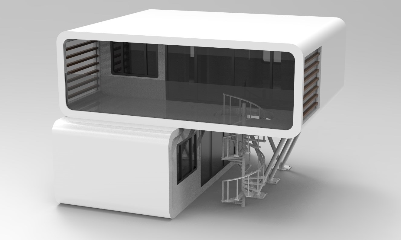 活动房屋Rhino犀牛模型下载