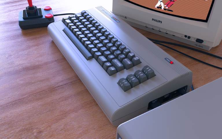 commodore电脑Rhino犀牛模型下载