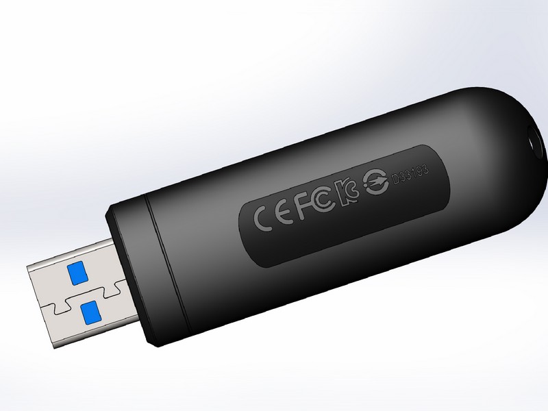 手指U盘Rhino犀牛模型下载