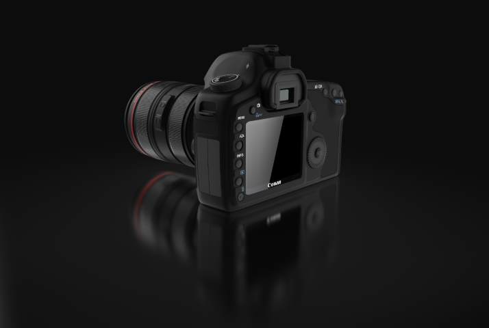 佳能EOs 5D单反相机Rhino犀牛模型下载