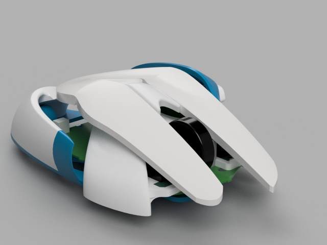 游戏鼠标Rhino犀牛模型下载