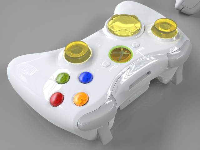 Wii手柄&Xbox手柄Rhino犀牛模型下载