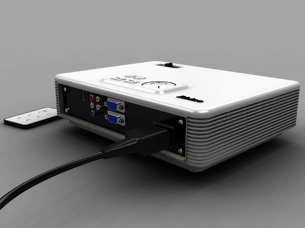 投影仪Rhino犀牛模型下载