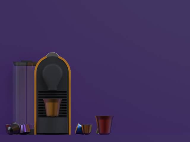Nespresso咖啡机Rhino犀牛模型下载