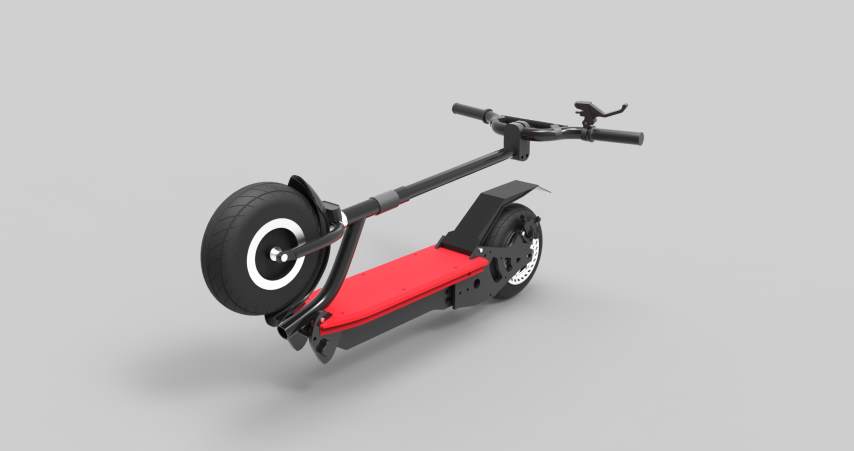 折叠小型电动车Rhino犀牛模型下载