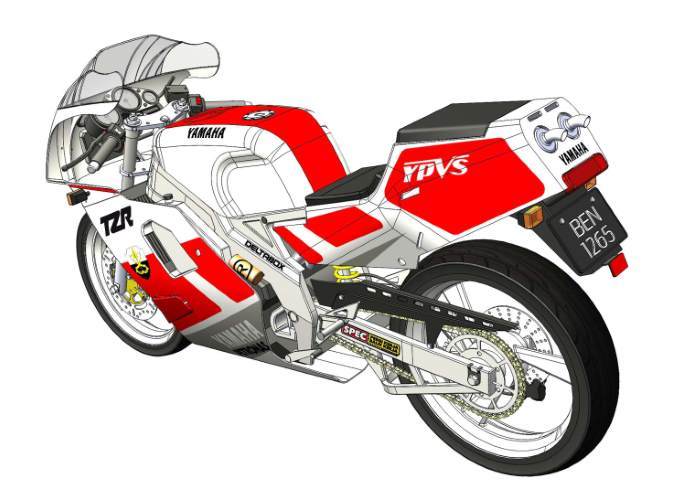 yamaha摩托车Rhino犀牛模型下载