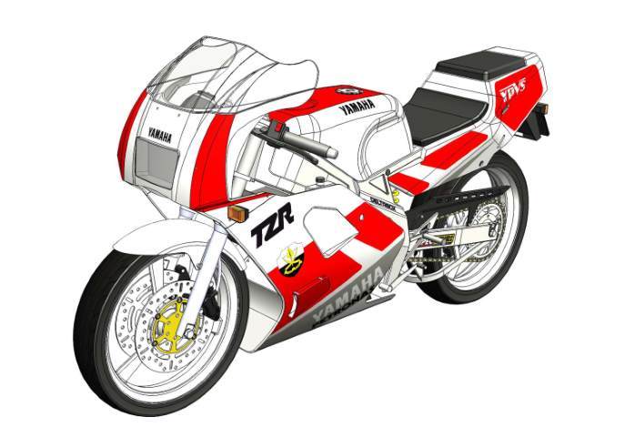 yamaha摩托车Rhino犀牛模型下载
