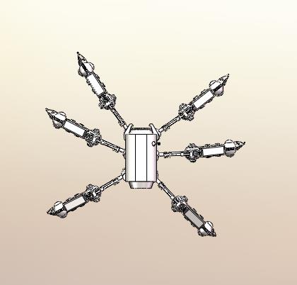 仿生蜘蛛机器人Rhino犀牛模型下载