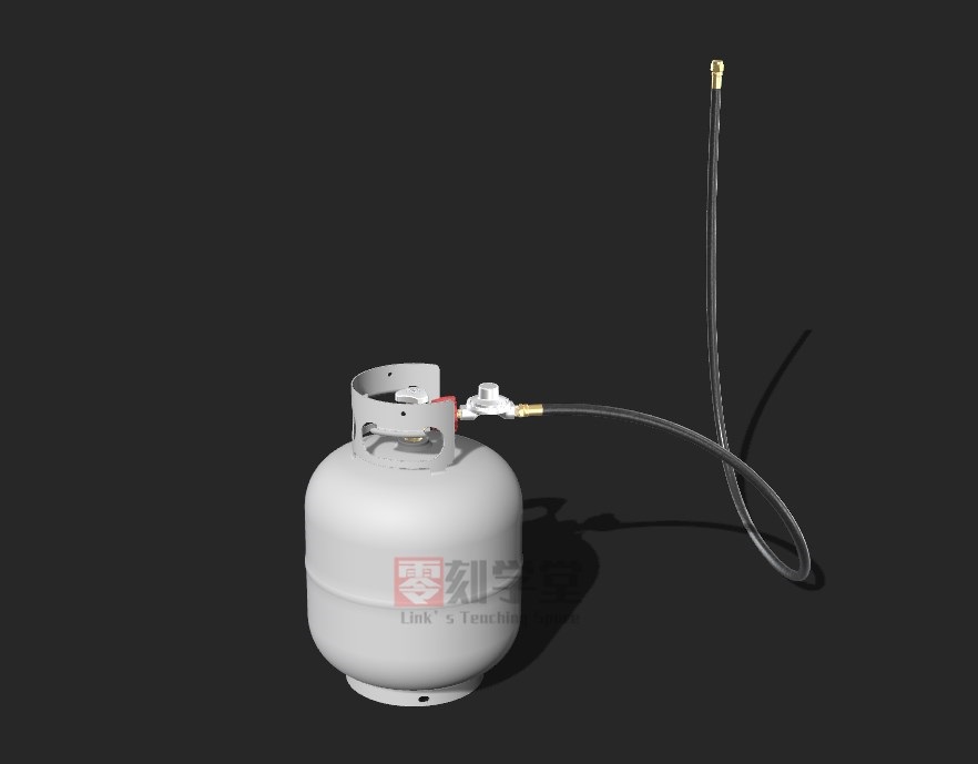 煤气瓶Rhino犀牛模型下载